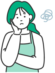 児童精神科のことで悩む女性